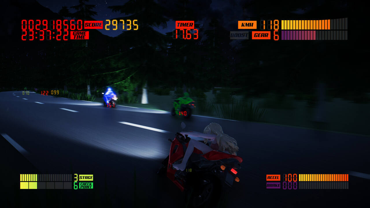 Super Night Riders S1 gameplay screenshot