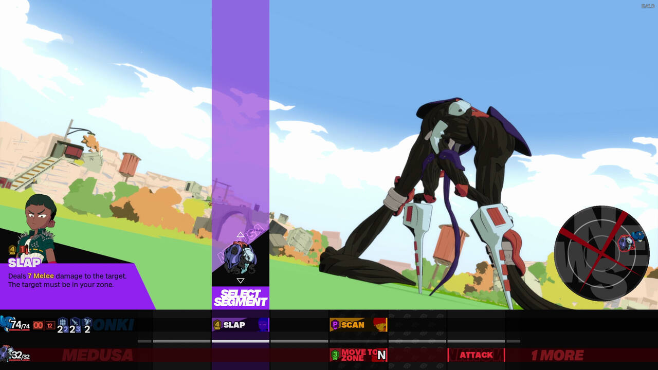 NITRO GEN OMEGA gameplay screenshot