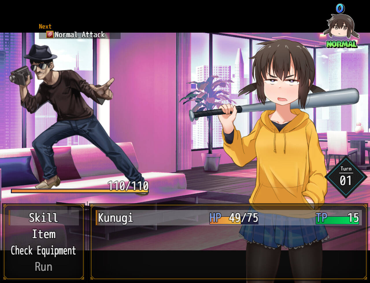 Kunugi's Life is a Mess! gameplay screenshot