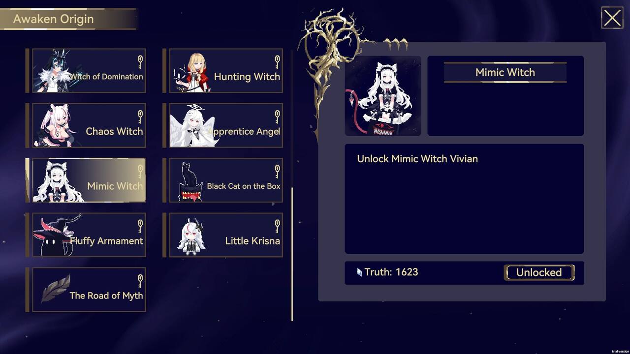Witch's Apocalyptic Journey gameplay screenshot