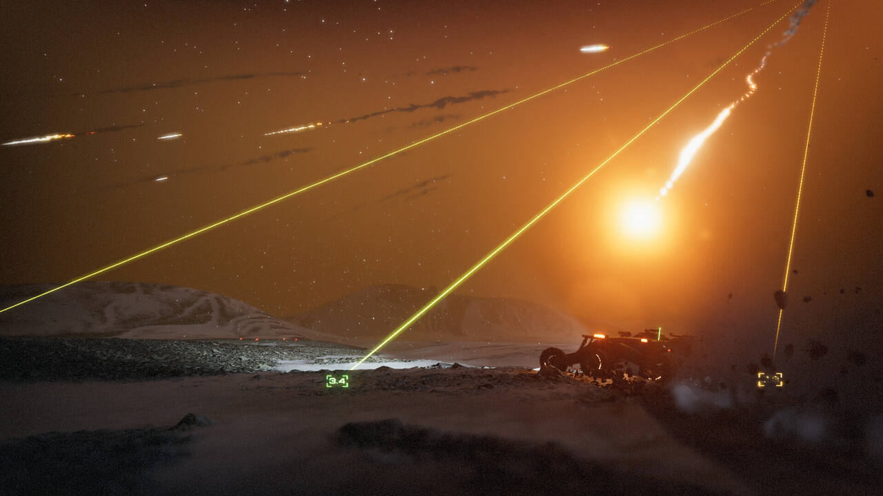 Exo Rally Championship gameplay screenshot