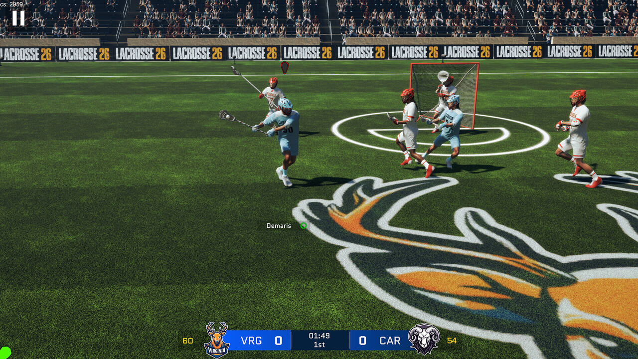 Lacrosse 26 gameplay screenshot