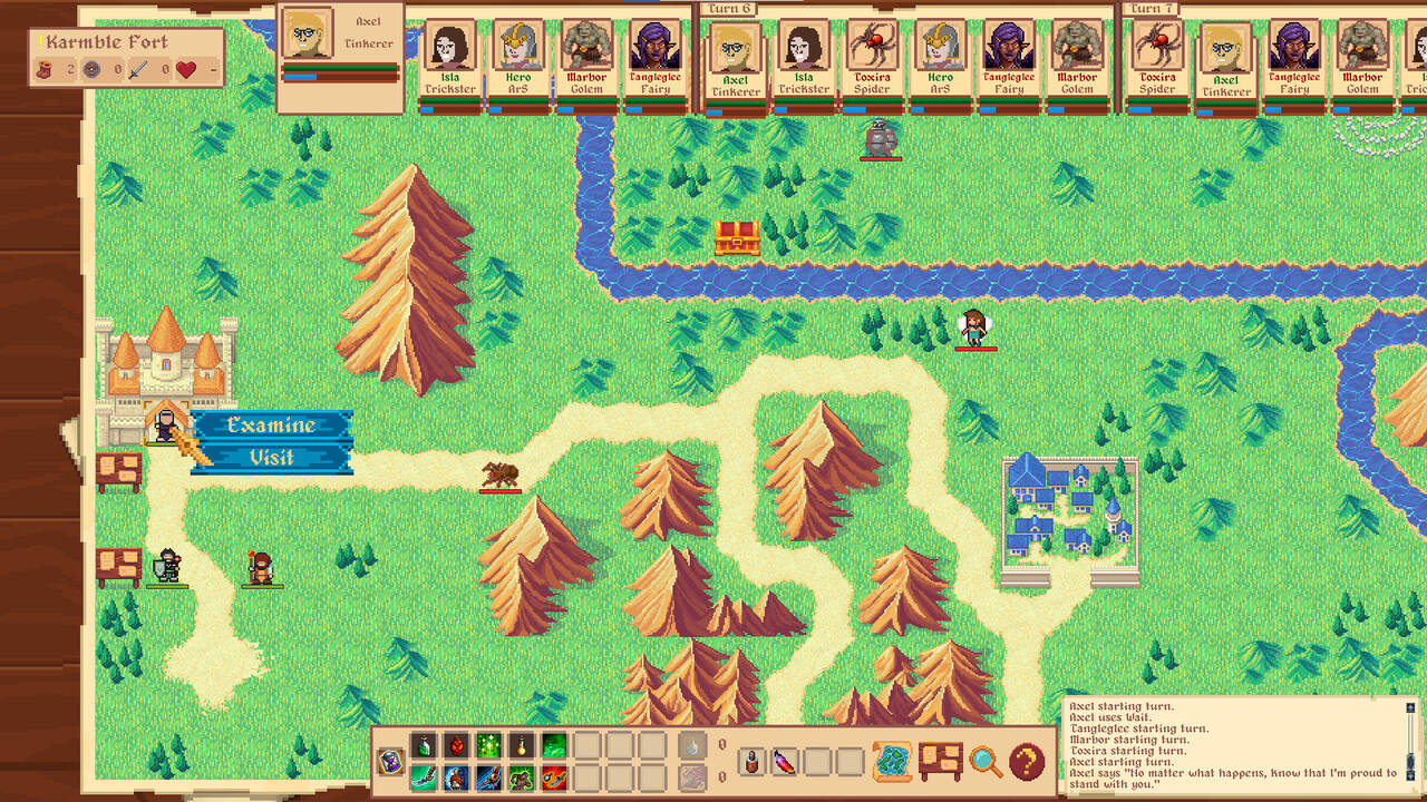 The Legend of You gameplay screenshot
