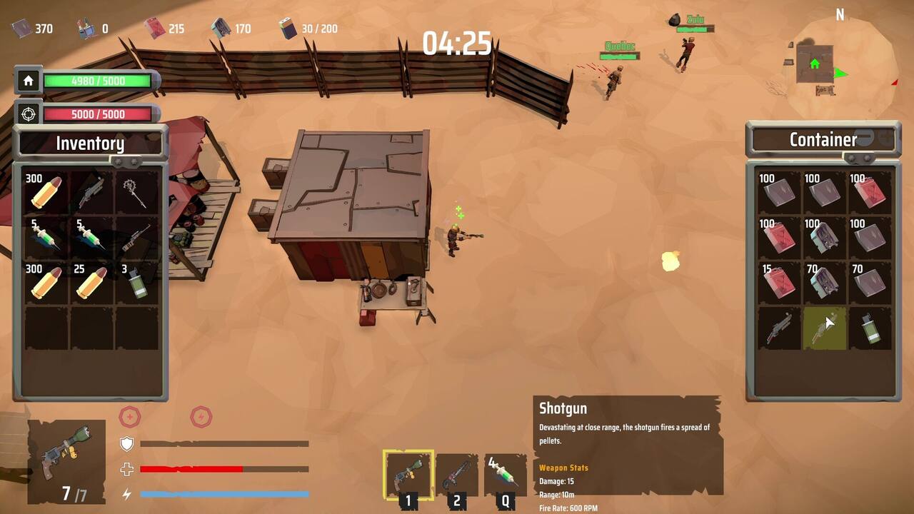 Wasteland Outpost gameplay screenshot