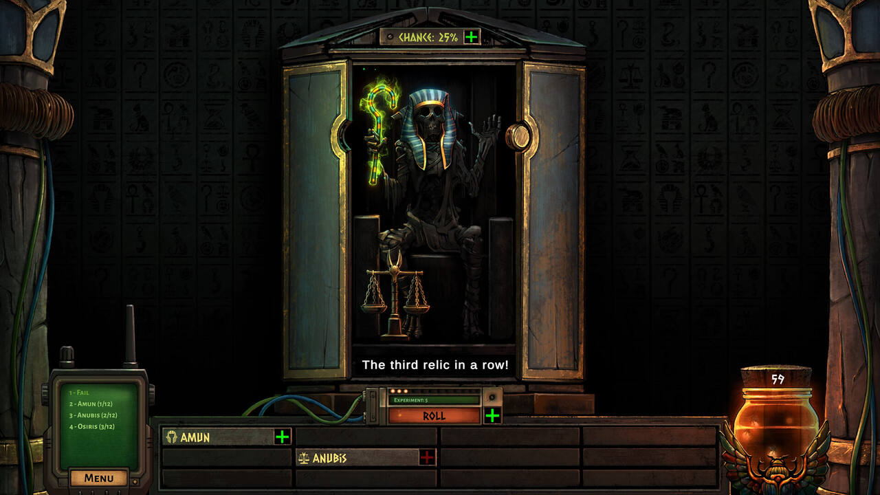 Unlucky Mummy gameplay screenshot